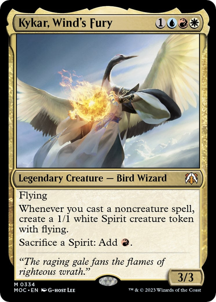 Kykar, Wind's Fury (334) (Commander: March of the Machine)