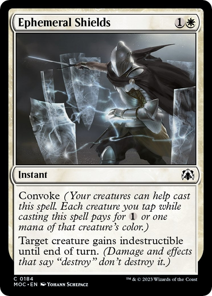 Ephemeral Shields (184) (Commander: March of the Machine)