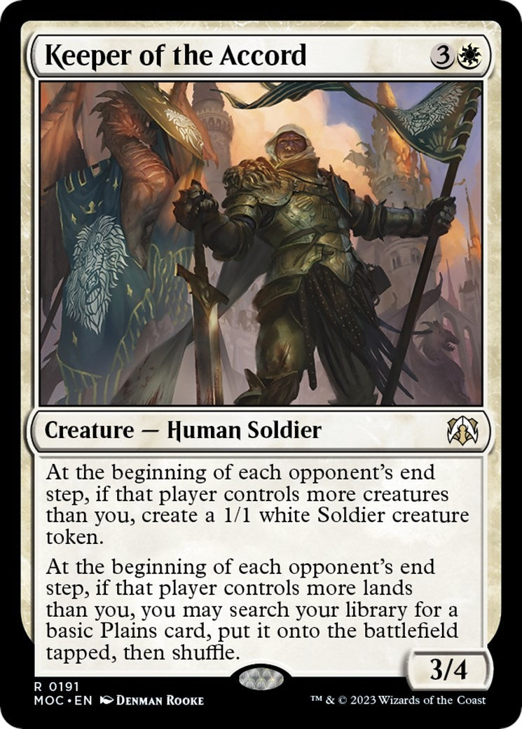 Keeper of the Accord (191) (Commander: March of the Machine)