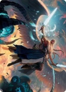Boon-Bringer Valkyrie Art Card (2) (Art Series: March of the Machine)