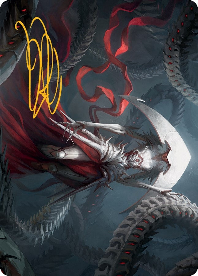 Elesh Norn Art Card (Gold-Stamped Signature) (4) (Art Series: March of the Machine)