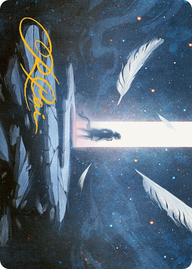 Moment of Truth Art Card (Gold-Stamped Signature) (14) (Art Series: March of the Machine)