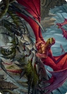 Hoarding Broodlord Art Card (23) (Art Series: March of the Machine)
