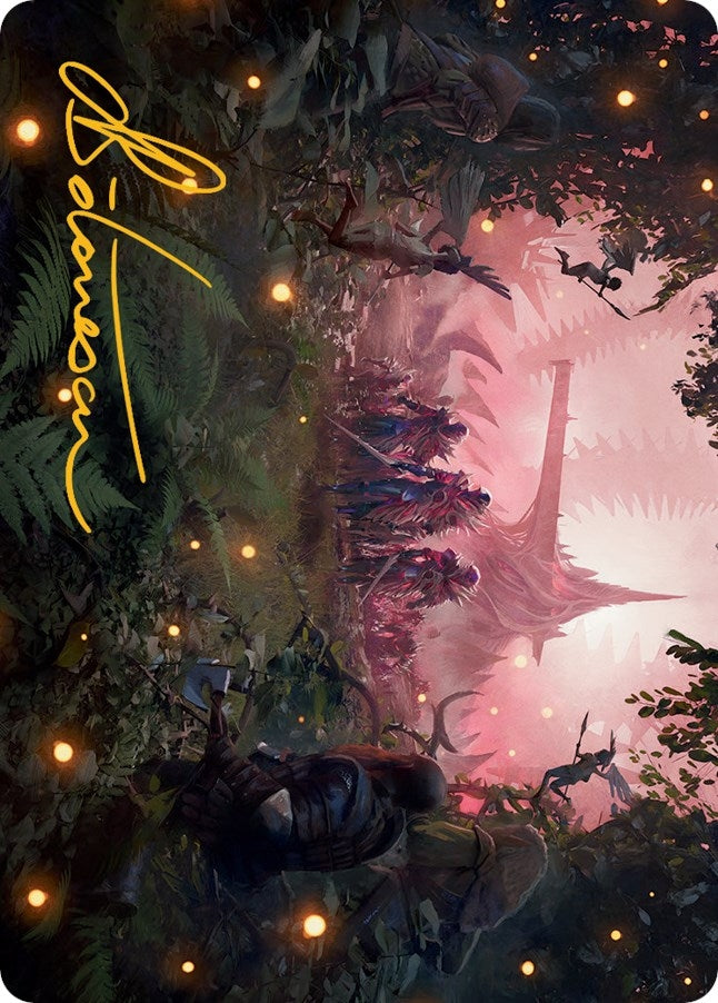 Invasion of Eldraine Art Card (Gold-Stamped Signature) (24) (Art Series: March of the Machine)
