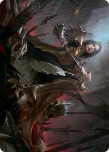 Marchesa, Resolute Monarch Art Card (25) (Art Series: March of the Machine)