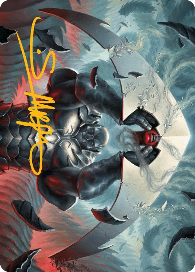 Mirrodin Avenged Art Card (Gold-Stamped Signature) (26) (Art Series: March of the Machine)