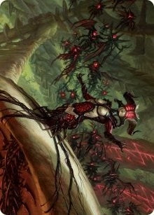Sheoldred Art Card (28) (Art Series: March of the Machine)