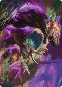 Burning Sun's Fury Art Card (29) (Art Series: March of the Machine)
