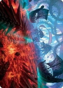 Invasion of Kaldheim Art Card (33) (Art Series: March of the Machine)