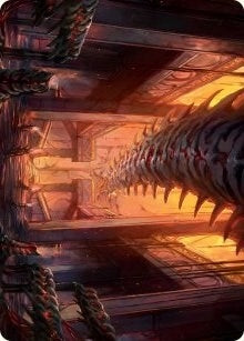 Bloodfell Caves Art Card (55) (Art Series: March of the Machine)