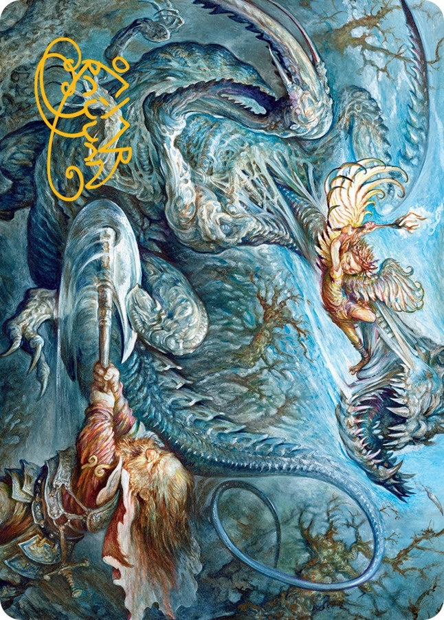 Rankle and Torbran Art Card (Gold-Stamped Signature) (64) (Art Series: March of the Machine)