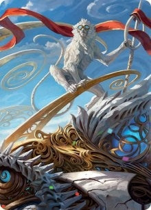 Ragavan, Nimble Pilferer Art Card (74) (Art Series: March of the Machine)