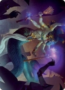 Imoti, Celebrant of Bounty Art Card (79) (Art Series: March of the Machine)