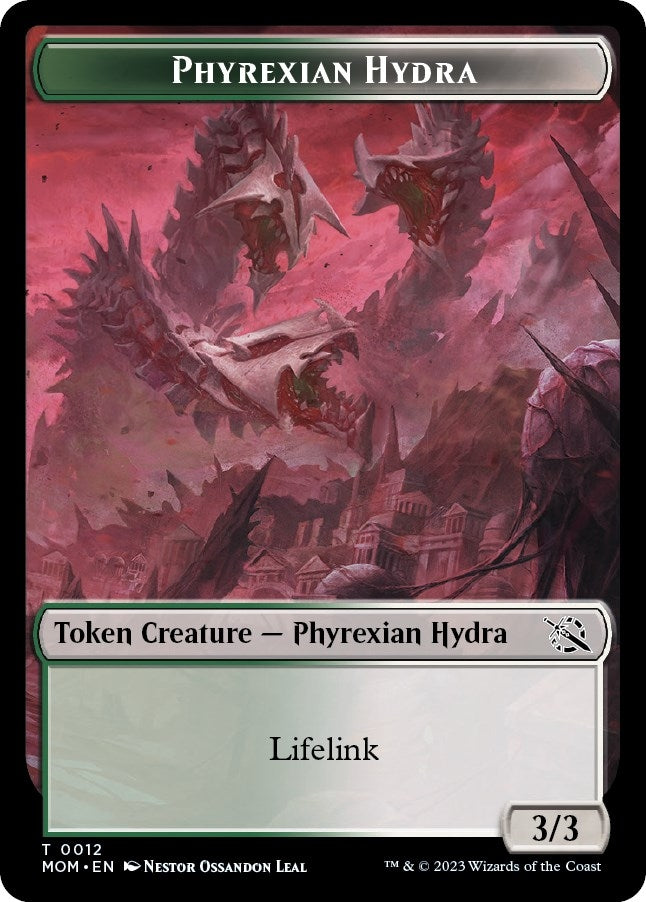 Phyrexian Hydra Token (0012) (12) (March of the Machine)