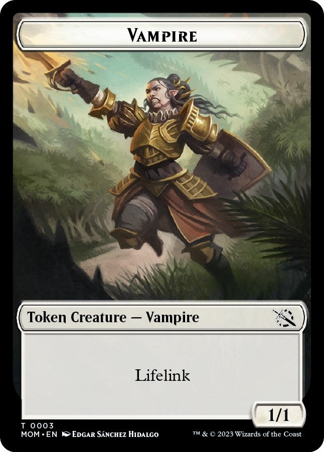 Image for Vampire Token (3) - Magic: The Gathering