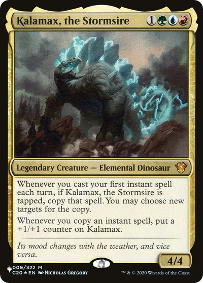 Kalamax, the Stormsire (009/322) (The List Reprints)