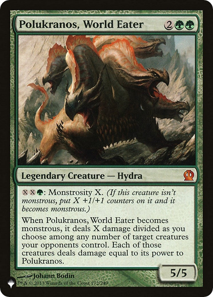 Polukranos, World Eater (172/249) (The List Reprints)