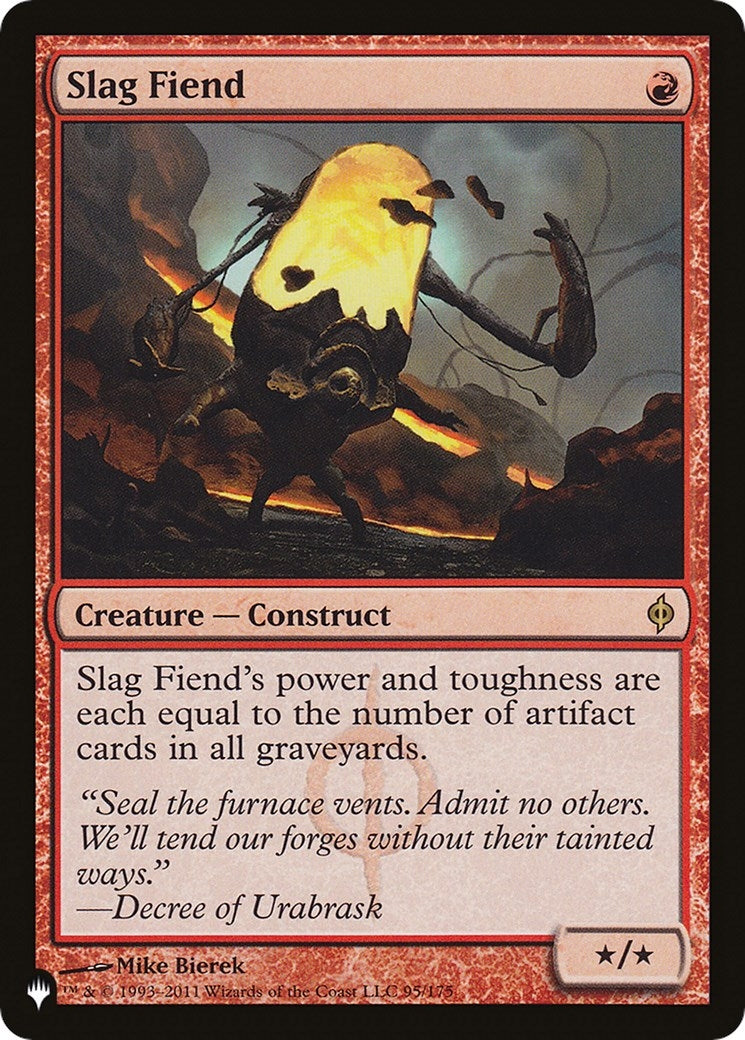 Slag Fiend (95/175) (The List Reprints)