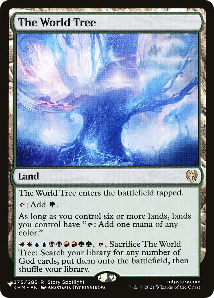 The World Tree (275/285) (The List Reprints)