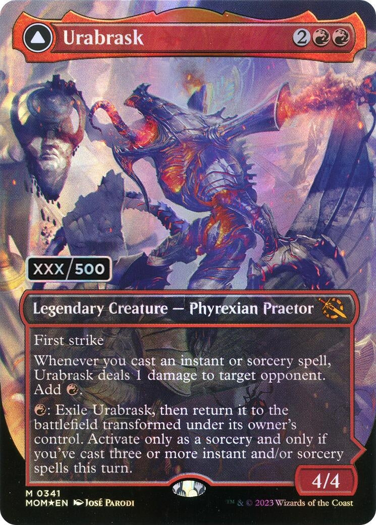 Image for Urabrask (Serial Numbered) (341) - Magic: The Gathering