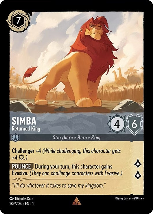 Simba - Returned King (189/204) (The First Chapter)