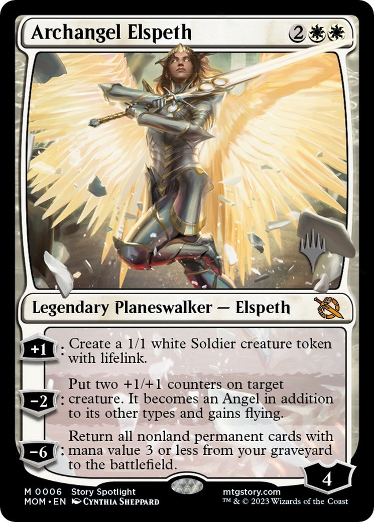 Archangel Elspeth (6) (Promo Pack: March of the Machine)