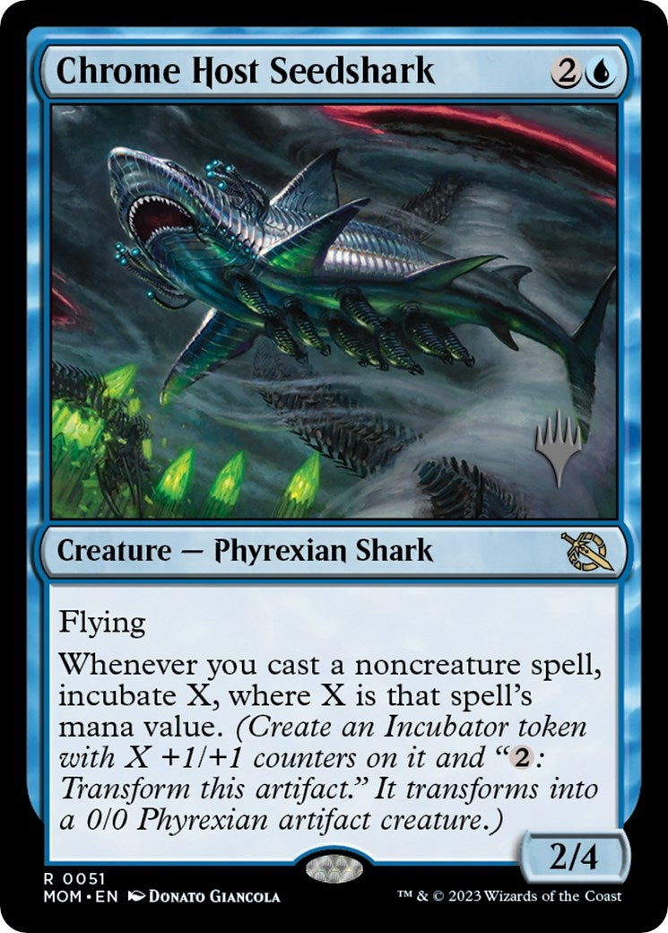 Chrome Host Seedshark (51) (Promo Pack: March of the Machine)
