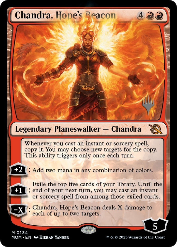 Chandra, Hope's Beacon (134) (Promo Pack: March of the Machine)