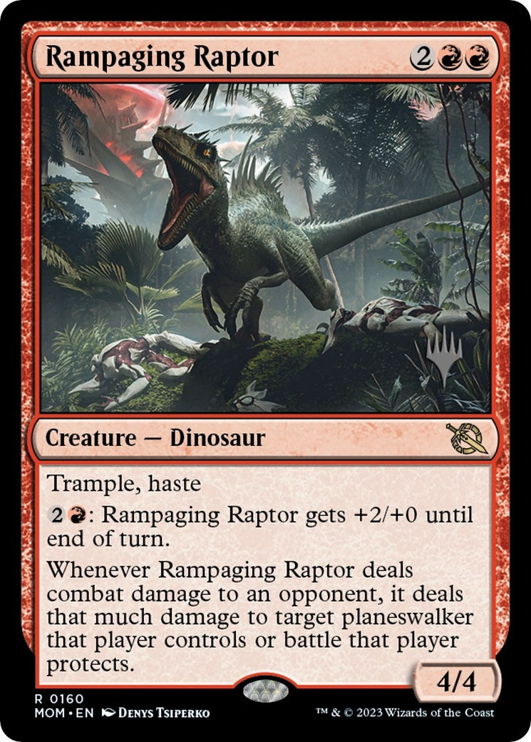 Rampaging Raptor (160) (Promo Pack: March of the Machine)