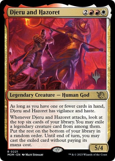 Djeru and Hazoret (221) (Promo Pack: March of the Machine)