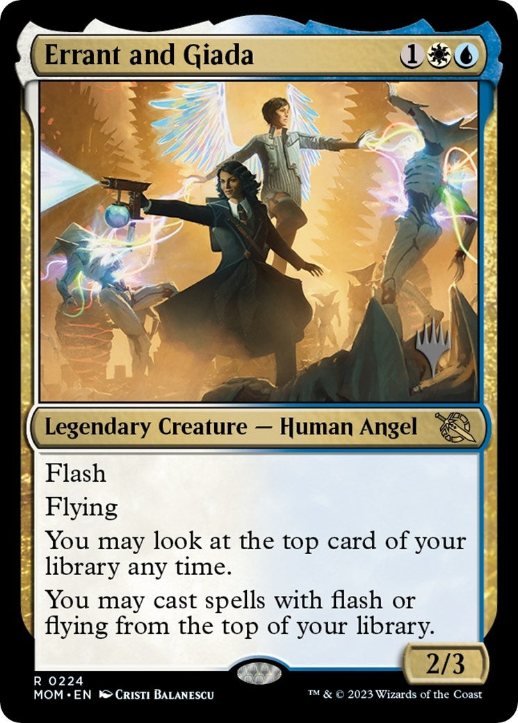 Errant and Giada (224) (Promo Pack: March of the Machine)
