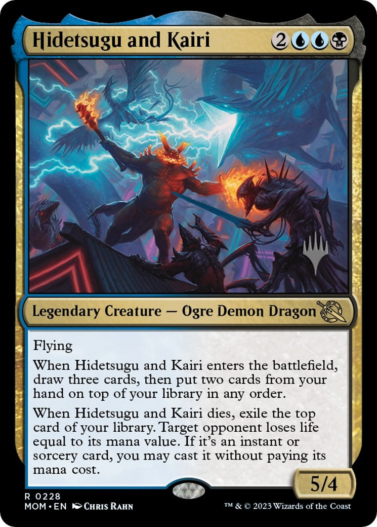 Hidetsugu and Kairi (228) (Promo Pack: March of the Machine)