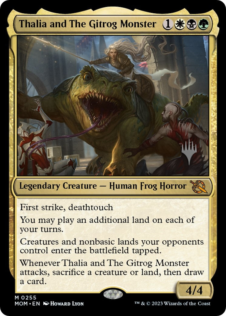 Thalia and The Gitrog Monster (255) (Promo Pack: March of the Machine)