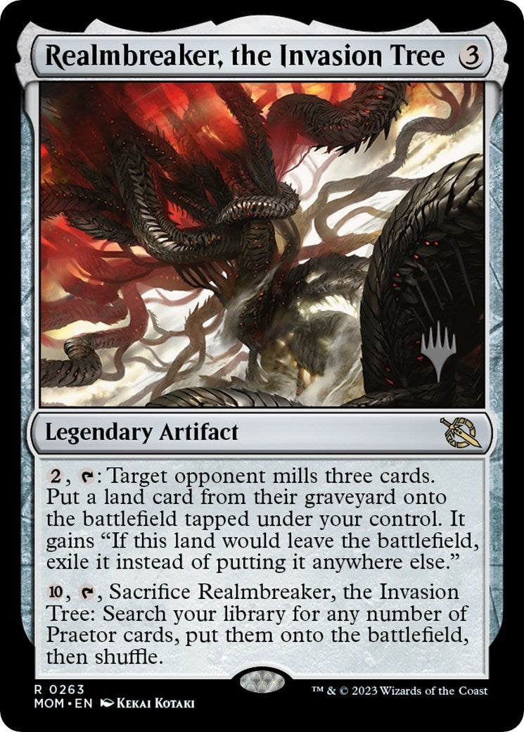 Realmbreaker, the Invasion Tree (263) (Promo Pack: March of the Machine)
