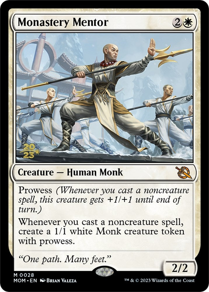 Monastery Mentor (28) (Prerelease Cards)