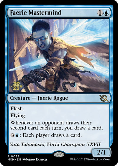 Faerie Mastermind (58) (Prerelease Cards)
