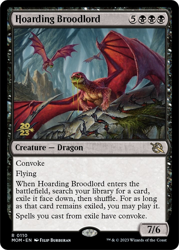 Hoarding Broodlord (110) (Prerelease Cards)