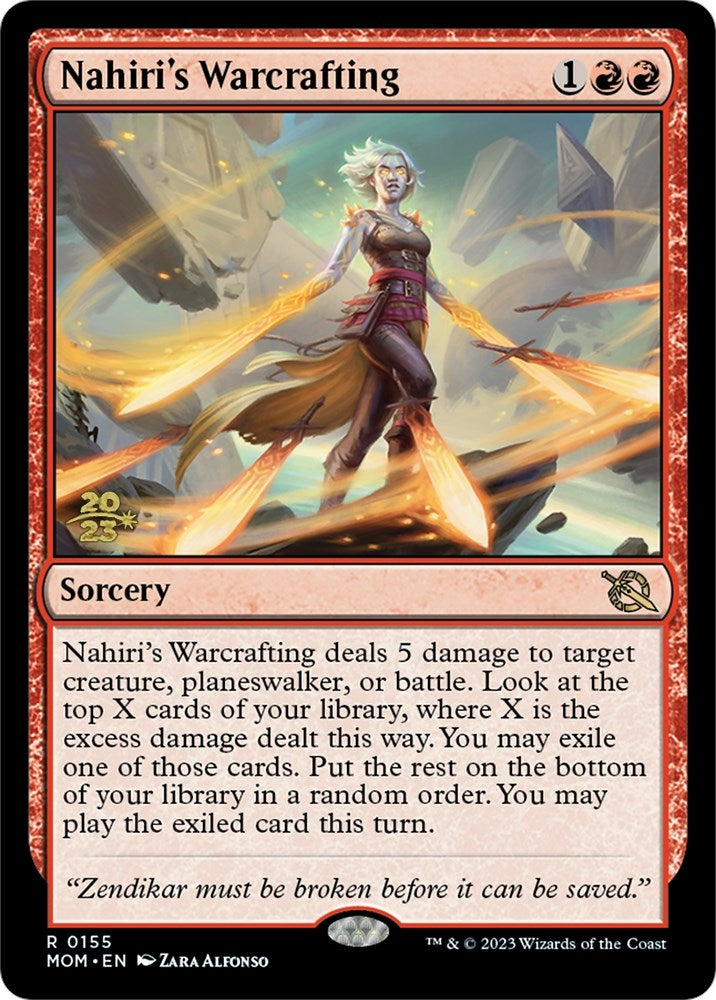 Nahiri's Warcrafting (155) (Prerelease Cards)