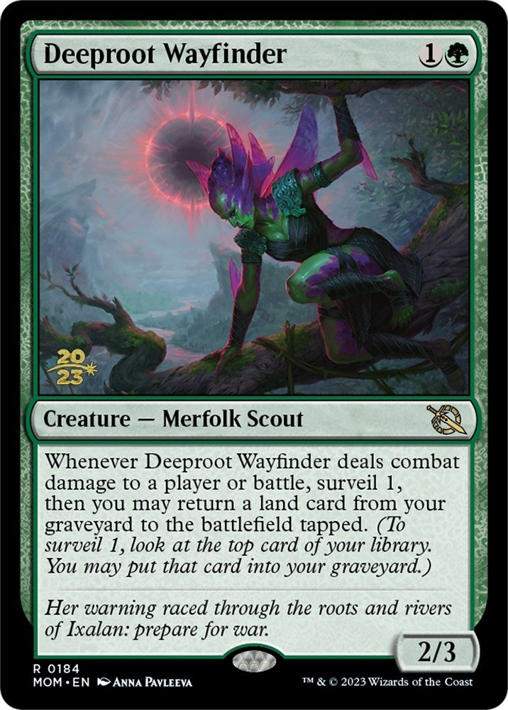 Deeproot Wayfinder (184) (Prerelease Cards)