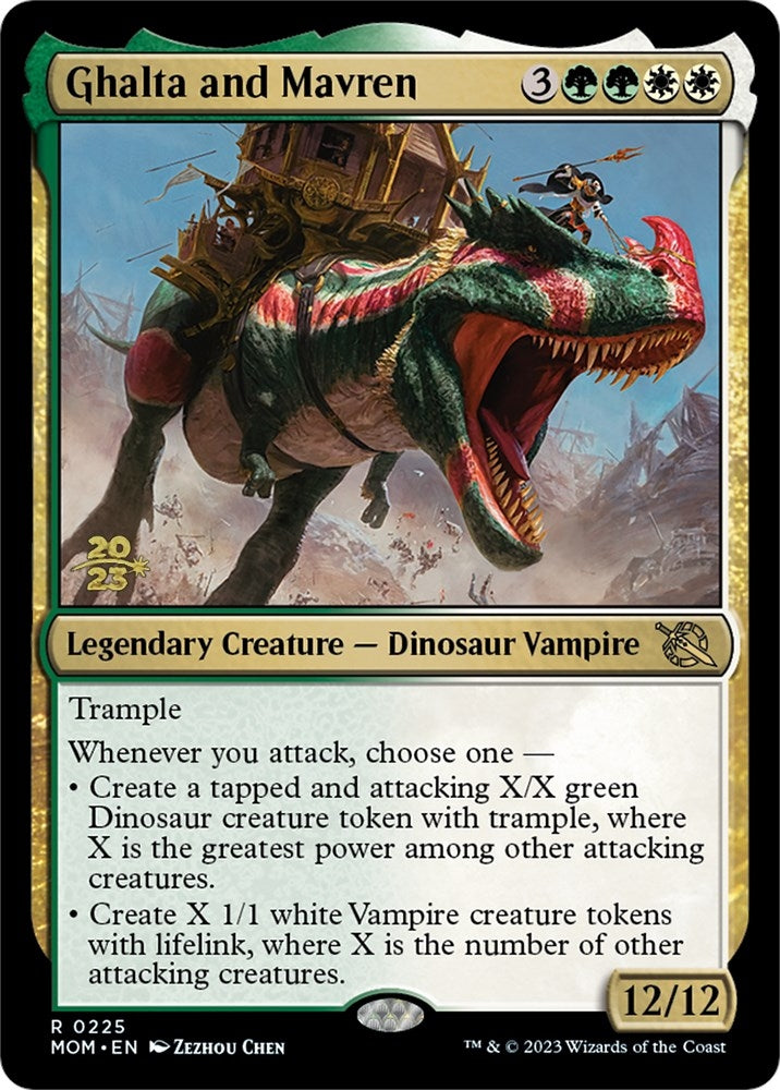 Ghalta and Mavren (225) (Prerelease Cards)