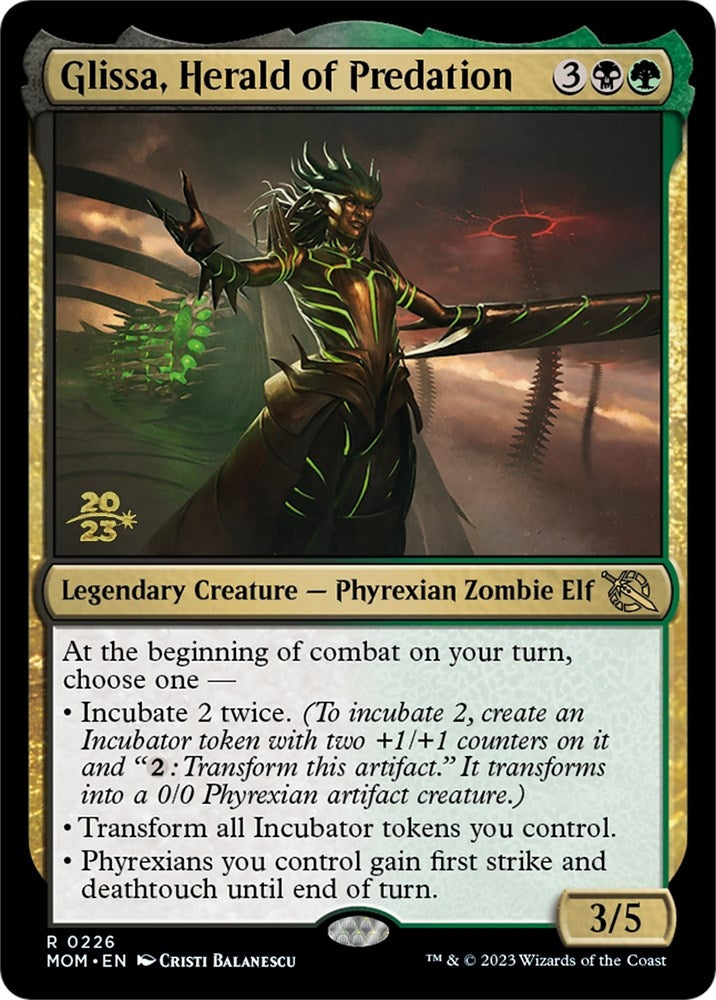 Glissa, Herald of Predation (226) (Prerelease Cards)