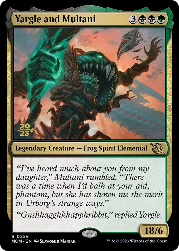Yargle and Multani (256) (Prerelease Cards)