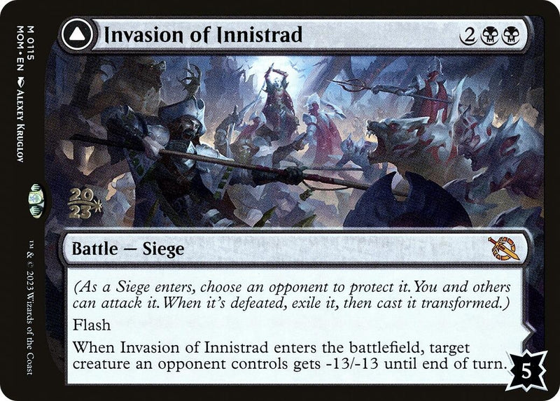 Invasion of Innistrad (115) (Prerelease Cards)