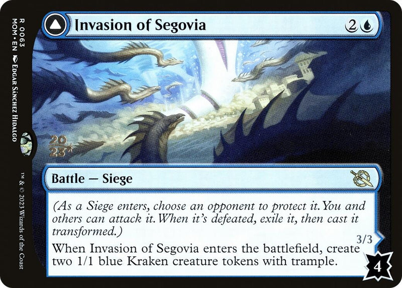 Invasion of Segovia (63) (Prerelease Cards)