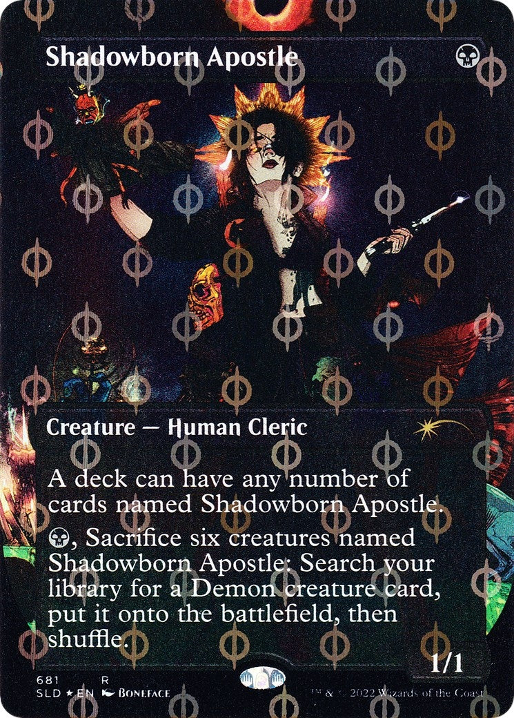 Shadowborn Apostle (681) (Step-and-Compleat Foil) (681) (Secret Lair Drop Series)