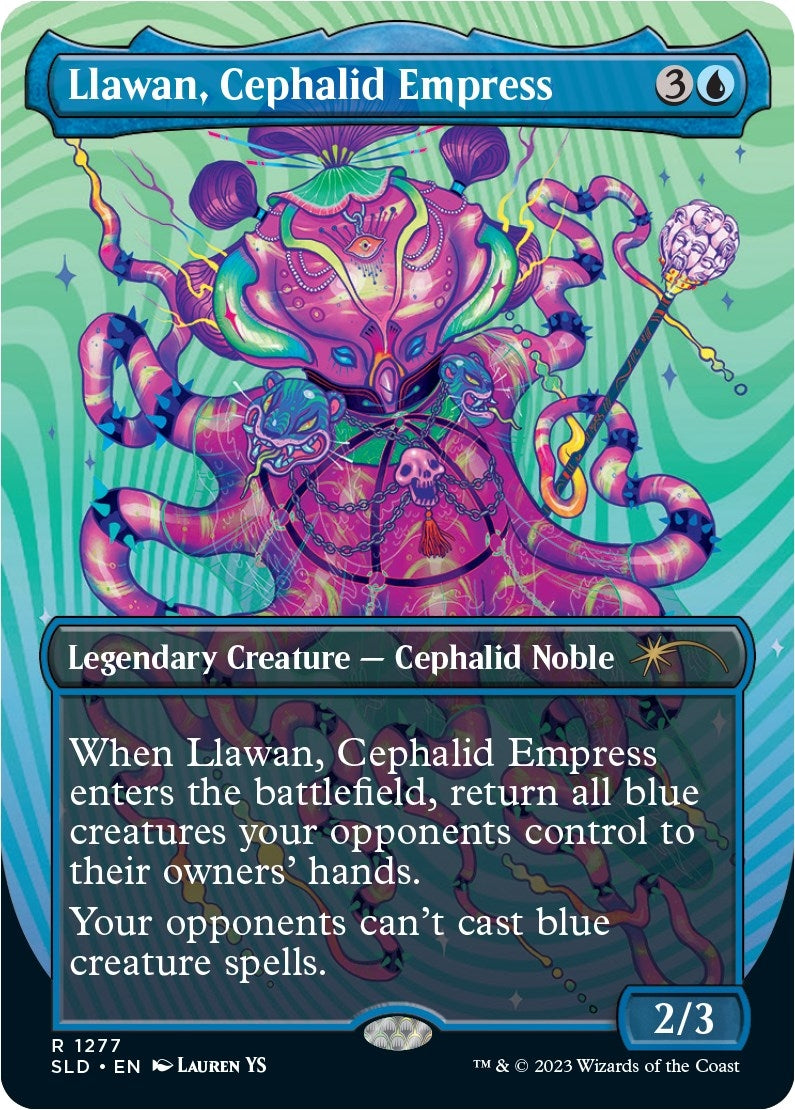 Llawan, Cephalid Empress (1277) (Secret Lair Drop Series)