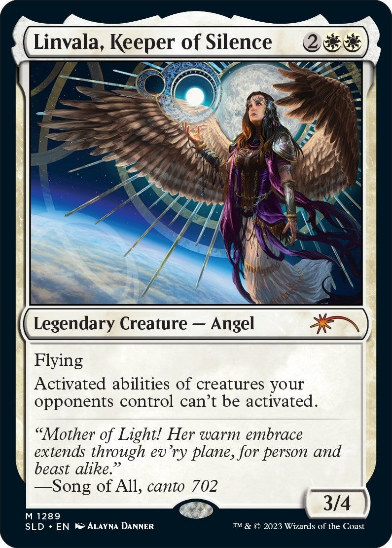 Linvala, Keeper of Silence (1289) (Secret Lair Drop Series)
