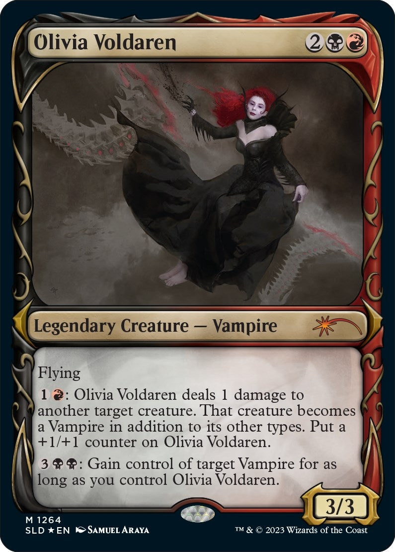 Olivia Voldaren (Halo Foil) (1264) (Secret Lair Drop Series)