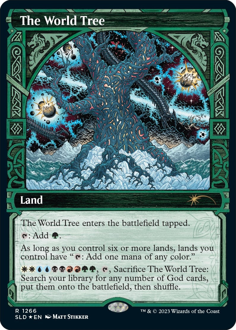 The World Tree (Halo Foil) (1266) (Secret Lair Drop Series)