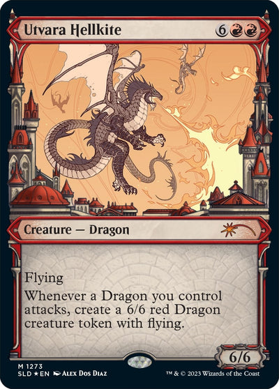 Utvara Hellkite (Halo Foil) (1273)